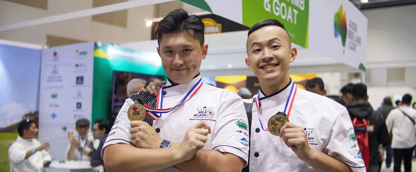 台灣在馬來西亞FHM的庖丁大賽獲得雙冠佳績 ！
